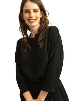 Alba Conde Blusa Negro