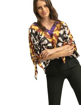 Alba Conde Blusa Multicolor
