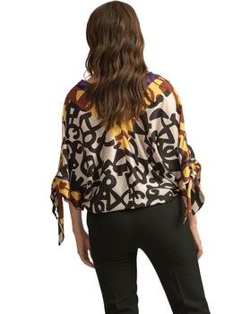 Alba Conde Blusa Multicolor