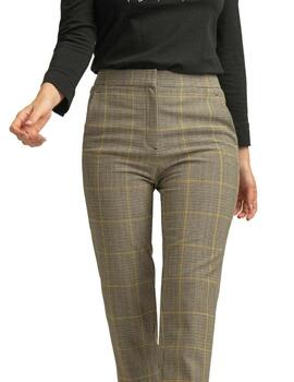 Alba Conde Pantalon Mostaza