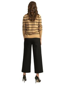 Alba Conde Jersey Camel