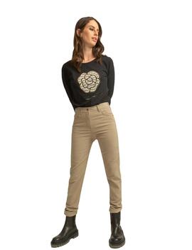 Alba Conde Camiseta Negro