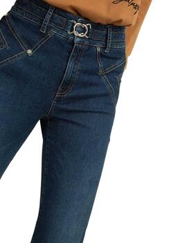 Alba Conde Pantalon T Azul