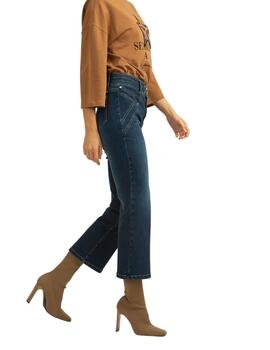 Alba Conde Pantalon T Azul