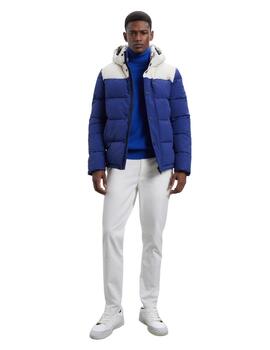 Ecoalf Jannualf Jacket Man Blue Print