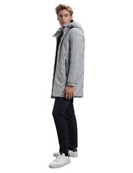 Ecoalf Pasualf Jacket Man Plain Grey