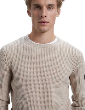 Ecoalf Meraalf Knit Man Taupe Melange