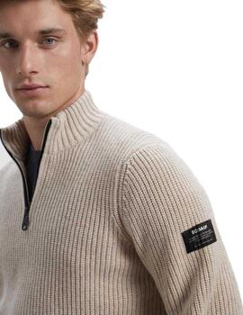 Ecoalf Mertoalf Knit Man Taupe Melange