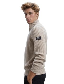 Ecoalf Mertoalf Knit Man Taupe Melange