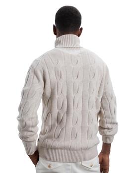 Ecoalf New Brunalf Knit Man Beige Melange
