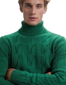 Ecoalf New Brunalf Knit Man Grass Green