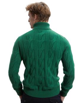Ecoalf New Brunalf Knit Man Grass Green