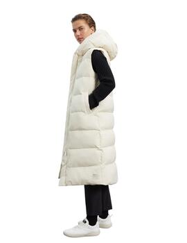 Ecoalf Pagetalf Vest Woman Creamy White