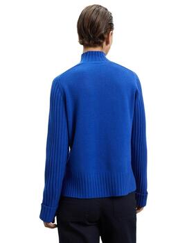 Ecoalf Eucaliptoalf Knit Woman Sapphire Blue