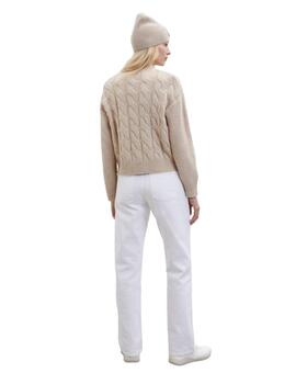 Ecoalf Mimosaalf Knit Woman Taupe Melange