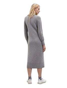 Ecoalf Tejoalf Dress Woman Grey Melange