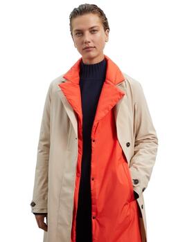 Ecoalf Albertalf Jacket Woman Taupe