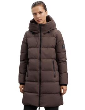 Ecoalf Manliealf Jacket Woman Dark Chocolate