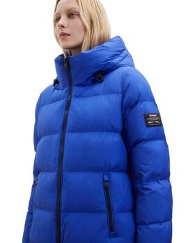 Ecoalf Manliealf Jacket Woman Sapphire Blue
