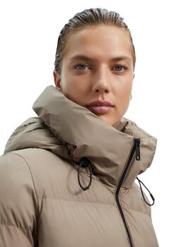 Ecoalf Manliealf Jacket Woman Mocca
