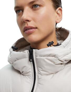 Ecoalf Marangualf  Jacket Woman Washed Stone
