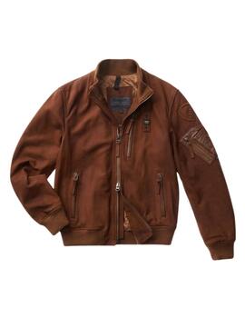Blauer  Pelle Capo Spalla Imbottito Marrone Empera