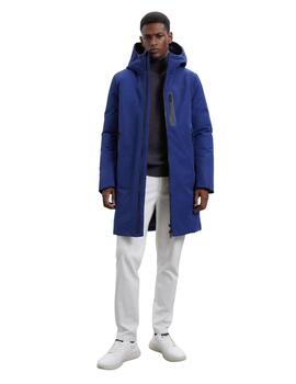 Ecoalf Lovaralf Jacket Man Blue Print