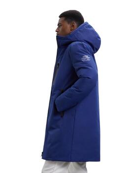 Ecoalf Lovaralf Jacket Man Blue Print
