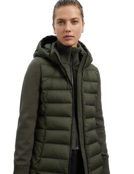 Ecoalf Wisteriaalf Jacket Woman Forest Night