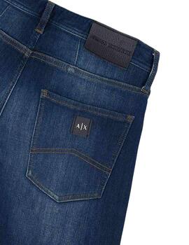 Armani 5 Tasche Indigo Denim Dark