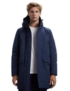 Ecoalf New Icebergalf Jacket Man Deep Navy
