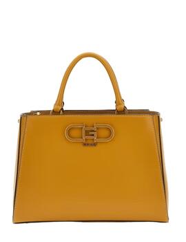 Guess Bolsos Fleet Girlfriend Satchel Mustard