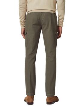 Hackett Pantalones Cargo Texstretch Khaki
