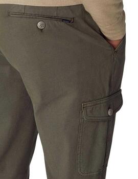 Hackett Pantalones Cargo Texstretch Khaki