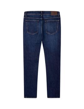 Hackett Pantalones Vintage Wash Denim Denim Blue