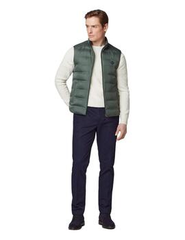 Hackett Cazadora Lw Gilet Dark Green