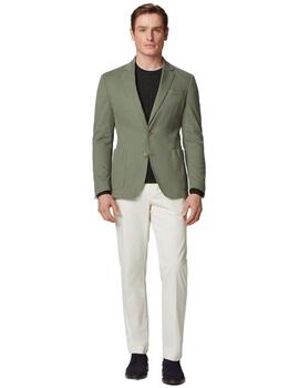 Hackett Cazadora Gmw Tencel Texture Cc Khaki Green