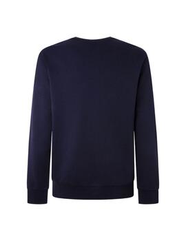 Hackett Sudadera Harry Logo Crew Navy