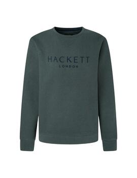 Hackett Sudadera Heritage Crew Dark Green