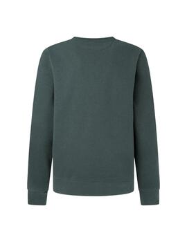 Hackett Sudadera Heritage Crew Dark Green
