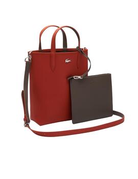 Lacoste Vertical Shopping Bag Rooibos Tea Eco Iron
