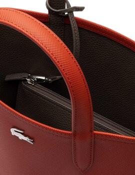 Lacoste Vertical Shopping Bag Rooibos Tea Eco Iron