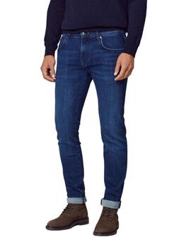 Hackett Pantalones Blue Powerflex Denim Blue