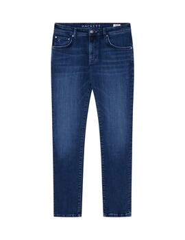 Hackett Pantalones Blue Powerflex Denim Blue