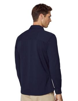 Hackett Camisa Jersey Overshirt Navy
