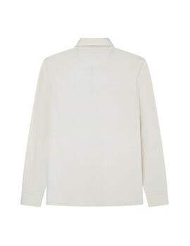 Hackett Polo Woven Trim Rubgy Birch