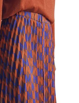 Lola Casademunt Falda Plisada M Multi