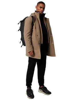 North Sails Tech Trench Jacket  Brown Rock