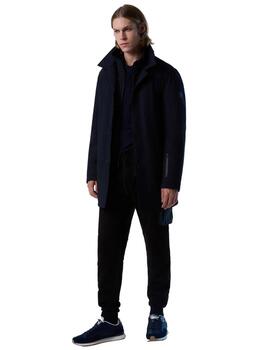 North Sails Tech Trench Jacket  Navy Blue