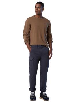 North Sails Crewneck 12Gg Knitwear  Camel